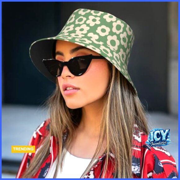 Unisex Bucket Hat Summer Sun Protection Lightweight Polyester One Size main image 4